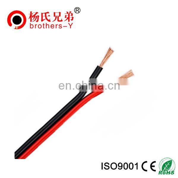 Audio Cable Type and Transparent Red Line or Blue Line Black Red Color Flat Speaker Cable