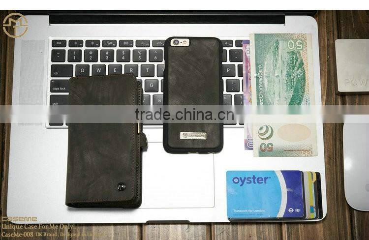 Wallet leather case for iphone 6, Multi-function case for iphone 6