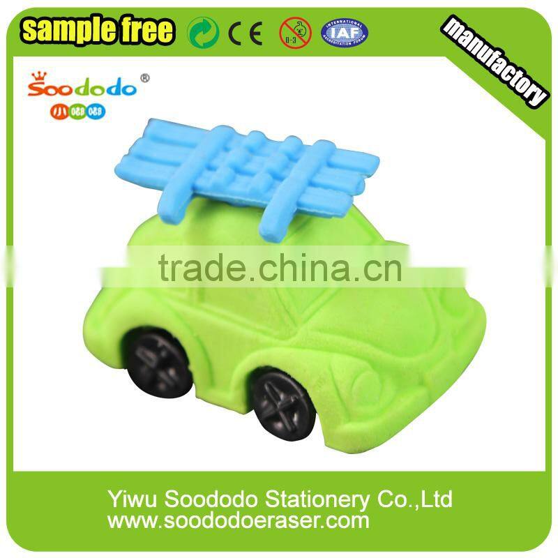 sports car shape eraser