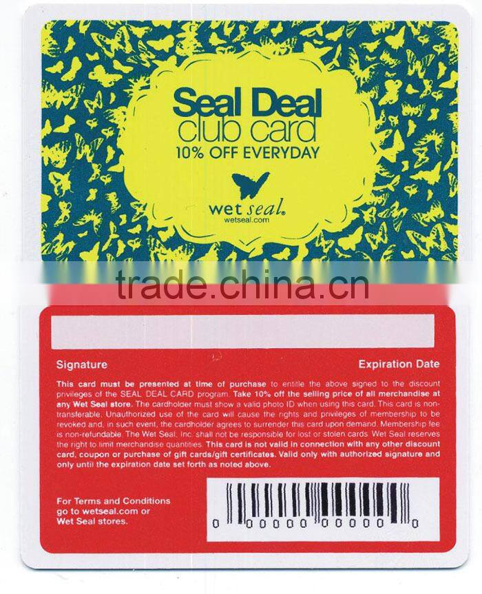 Reasonable price Professional Plastic Card Printing
