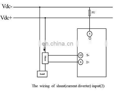 HYY-DC RS485 current voltage wattmeter dc energy meter