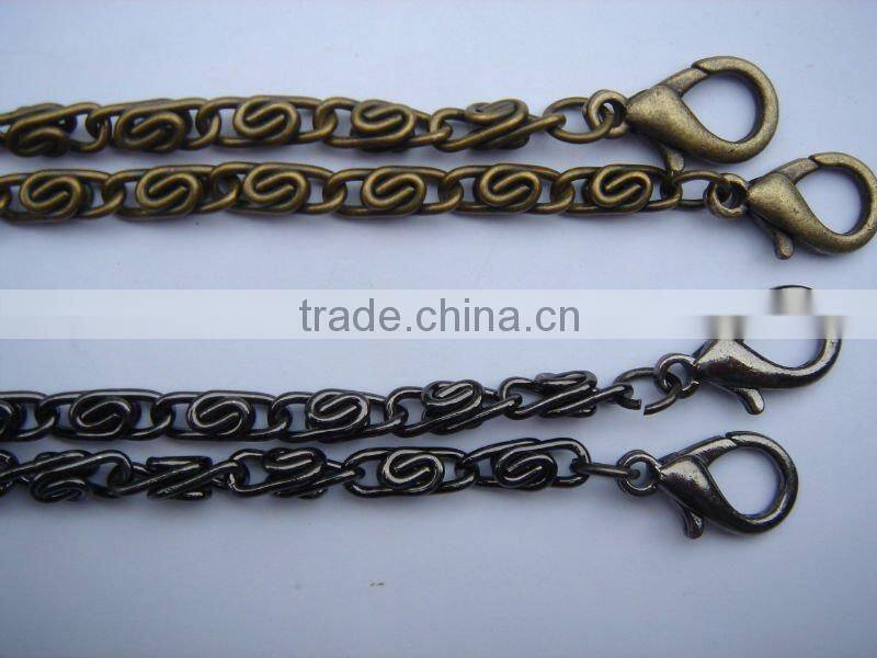 Detachable metal purse chains