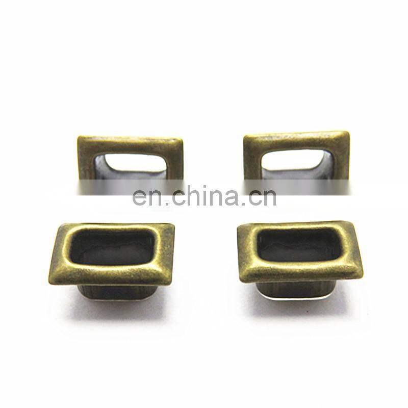 Eco Friendly Square Eyelets Shoe Eyelets For Footwear