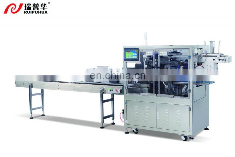 Preformed bag automatic bread cake biscuit filling sealing packing machine