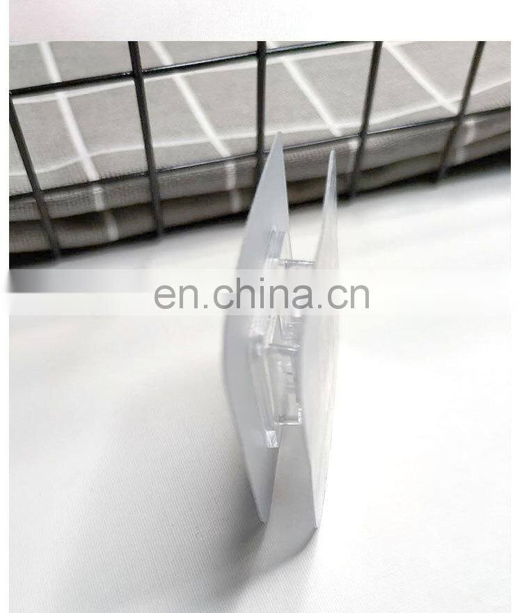 Double-Sided Adhesive Wall Hooks Hanger Strong Transparent Hooks Suction Cup Sucker Wall Storage Holder