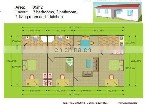fiber cement prefabricated house ( mobile house, prefab house )