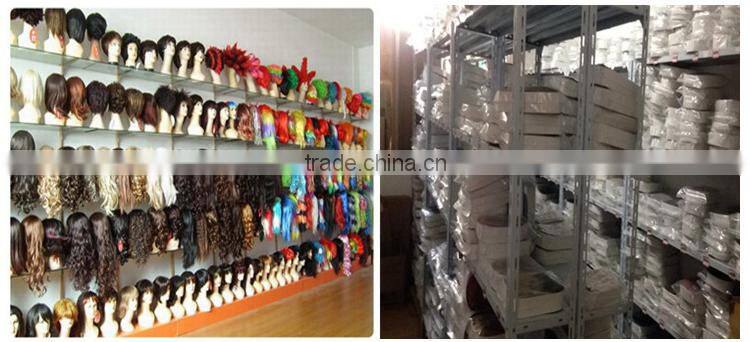 wholesale high quality 80CM long gold wave Lolita women fashion party synthetic hair wig