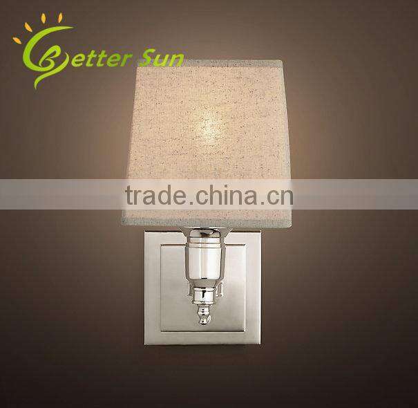 Linen Fabric LED Wall Lack Light/Wall Bracket Light Fitting/Indoor Wall Light