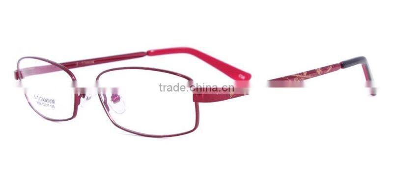 Women memory metal full-rim 2014 new style eye glasses frame japan