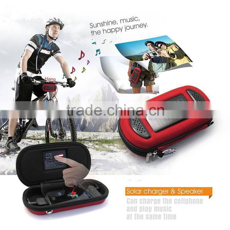 G&J 2016 new arrival Solar outdoor Speaker