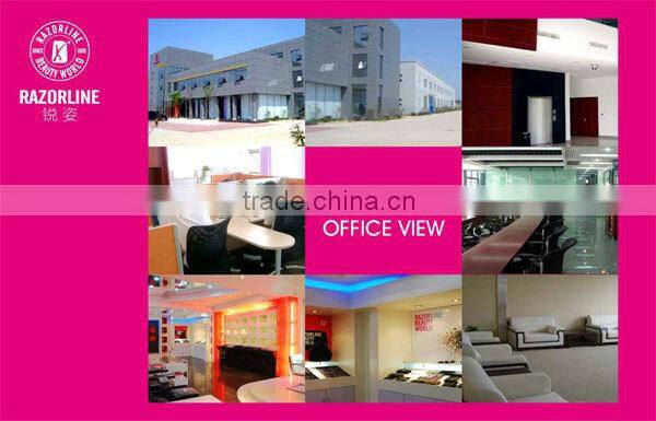 H3-Zebra Mirror polish zinc alloy straight hair razor for barber