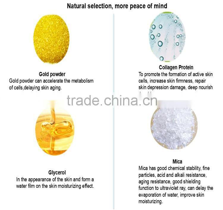 Gold Crystal Collagen Eye Mask for anti-wrinkle and dark circle