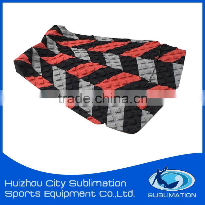 OEM Assorted Color surf Tail Pads, Diamond Pattern ,Kick Tail, Durable Arch Bar, EVA Traction Pad, Deck Grip Pad