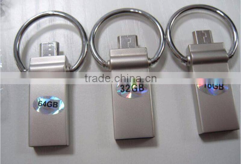 2016 Promotional Gift, Silver Metal USB 3.0 Flash Memory 32gb China Supplier