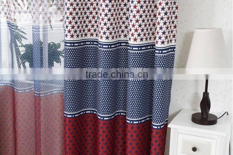 2015 Children's curtain stars Cartoon Curtain curtain fabric