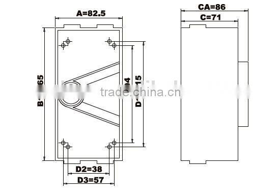 Salzer enclosed Isolator switch IP66