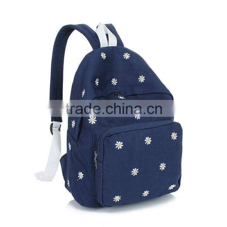 Eurpopean Style Beautiful Floral Girl Youth School backpack