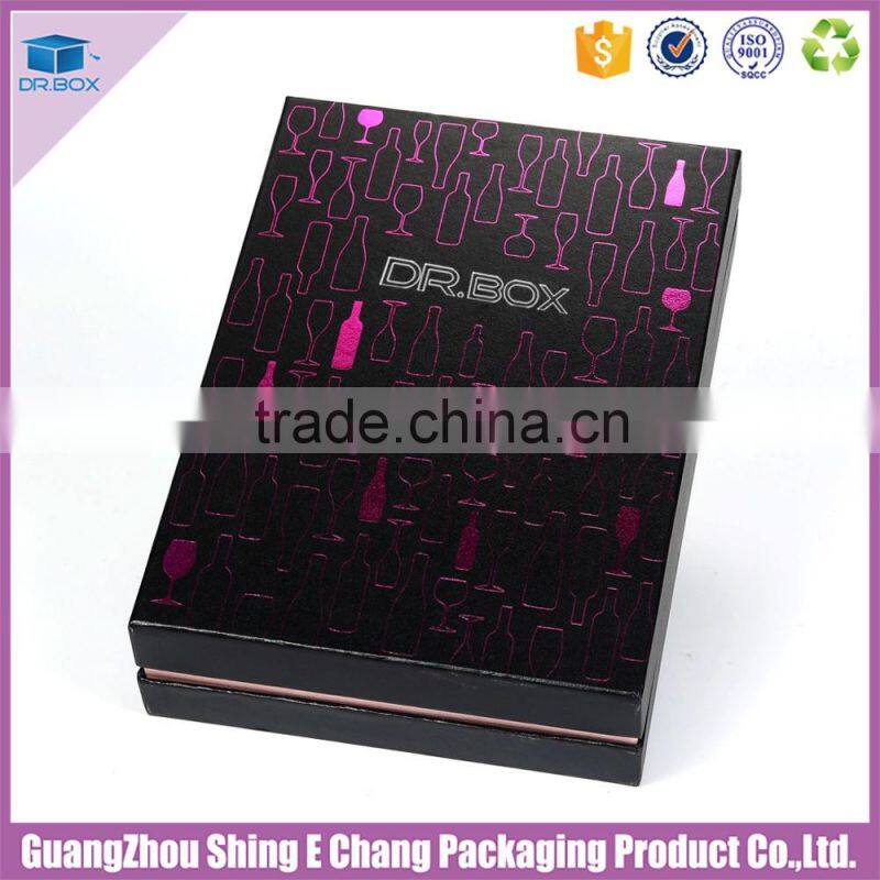 Low MOQ Experienced Custom luxury Design Rigid wine box