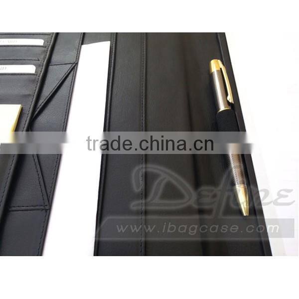 Classic Leather Portfolio Made In China Factory