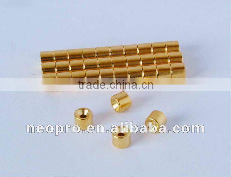 Gold Coating NdFeB Magnet