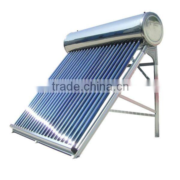 200 l 20 vacuum tubes compact non-pressure solar water heater