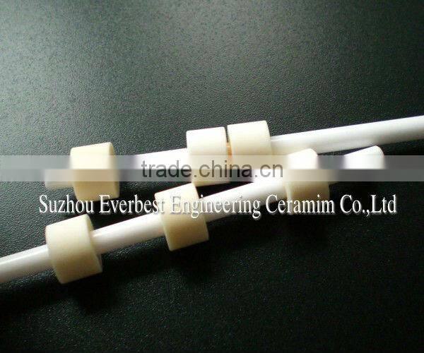 high polish with good density Alumina ceramic sleeve and shaft