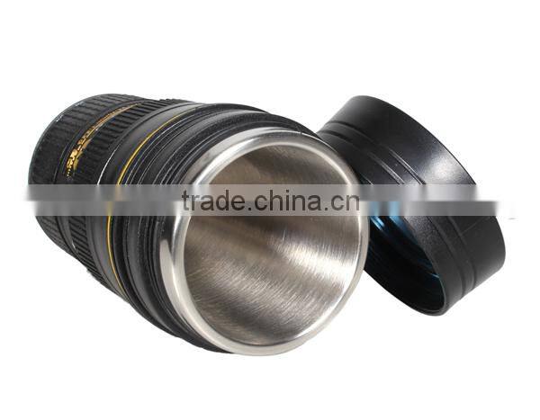 Stainless Steel Tea Coffee Cup, Travel Mug, Camera Lens Cup Mugs for Nikon 24-70mm