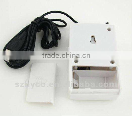 White USB Security Alarm Anti-theft for PC Laptop Computer GPS