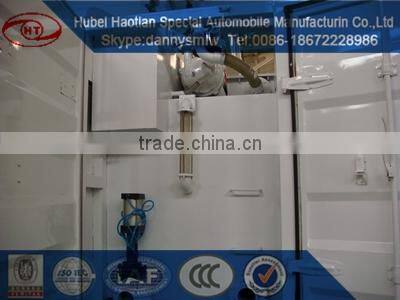 JAC Van truck type sewage suction truck with vacuum pump for sucking waste dredge