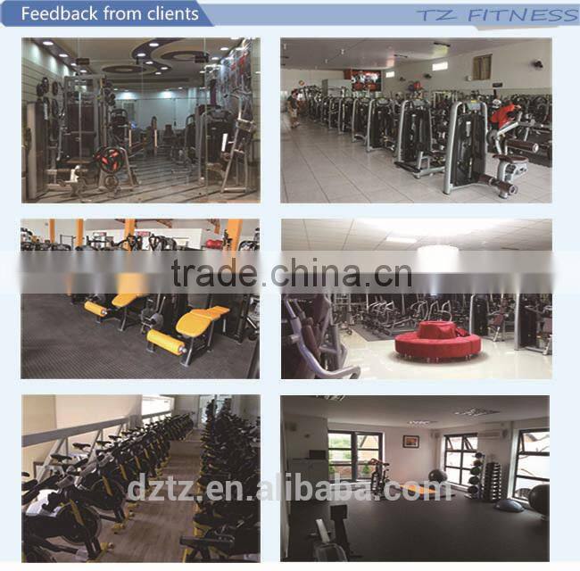 Black dumbell / Rubber hex dumbbell TZ-8001