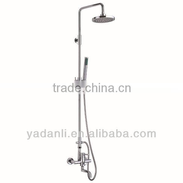 Contemporary european style chrome plating finish single lever shower faucet mixer tap 9498