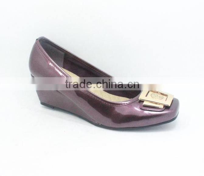 Comfortable high heel wedges shoes for women 2015 ladies platcforms shoes