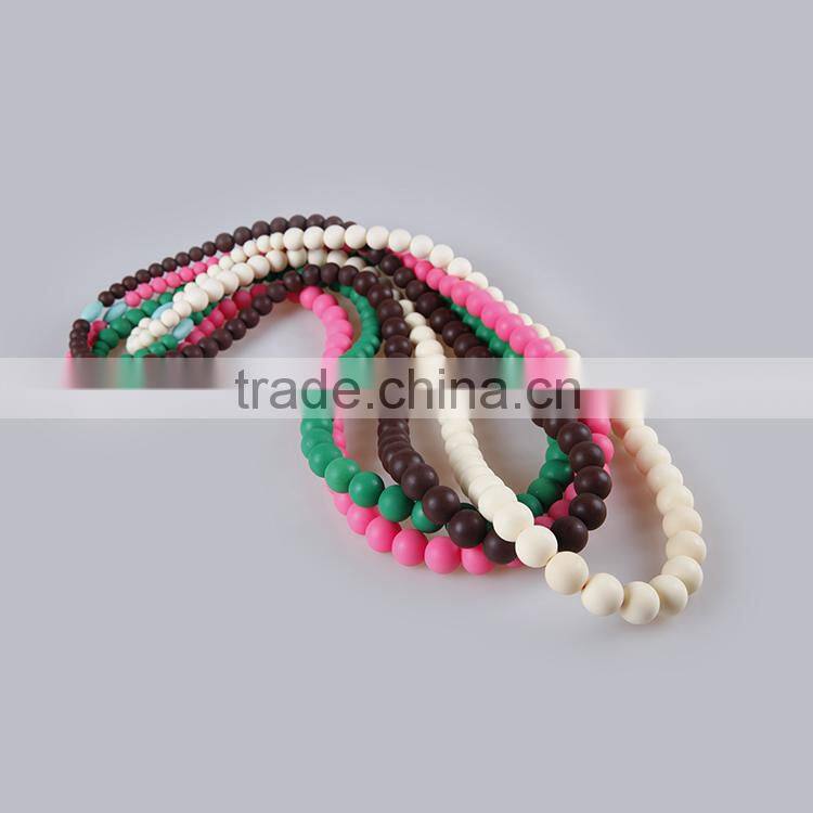 Food Grade Silicone Nursing Teething Necklace Wholesale For Mum And Baby