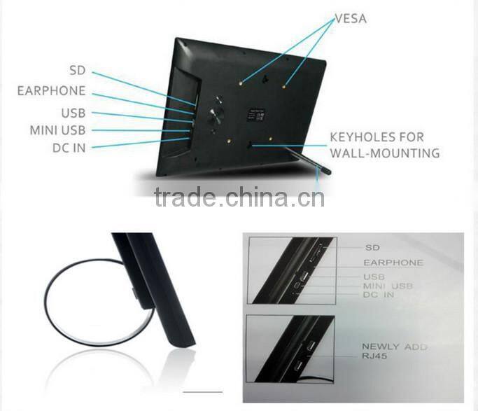 Factory 13.3 inch charge laptop battery without charger Quad core Advertising TV Android Tablet PC