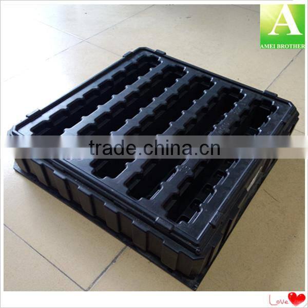 Factory made vacuum thermoforming white plastic shelf