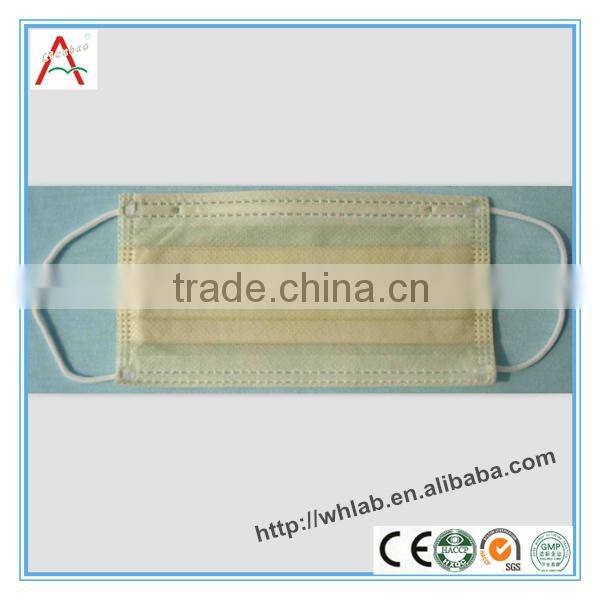 Disposable face mask for food service