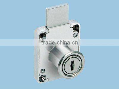 Two turn long latch lock