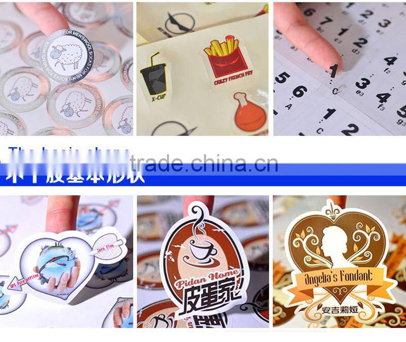 Good quality roll sticker label by rotary printing