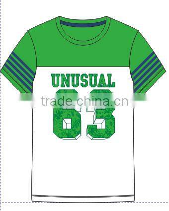 mans combed cotton full silkscreen printed t-shirt,design t-shirt