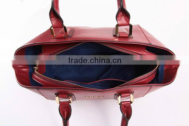 R02 Classic Design Burgundy Color Women Handbag Wholesale China