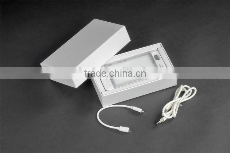 china factory cheap solar quick cell phone charger with led lighting glow in the dark mobile phone usb charger