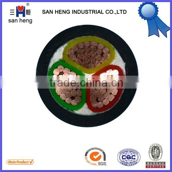 0.6/1KV Xlpe/PVC Insulated Armoured cu copper 4 core 4x25mm2 Power Cable 4x16mm2 power wire
