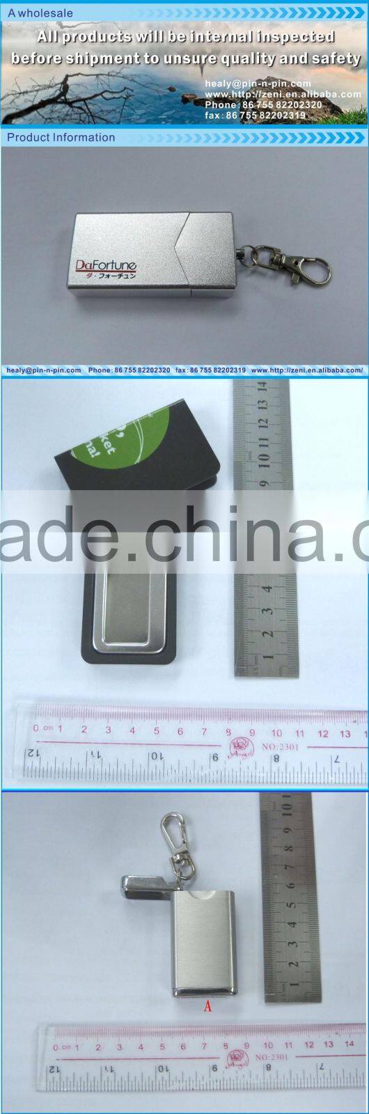 Promotion square Metal Portable Outdoor Ashtray