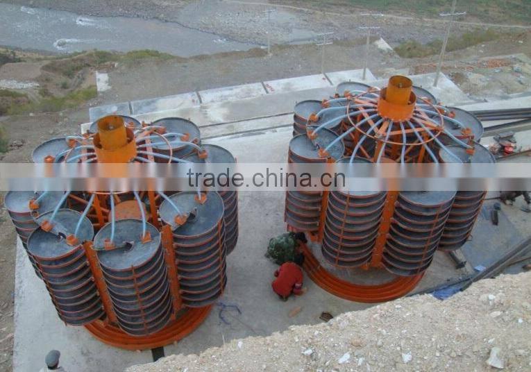 Low price Outer diameter 400 to 2000mm gravity spiral chute for metals and nonmetal ore