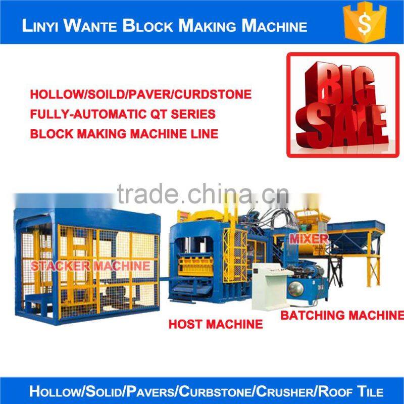 Best selling high quality QT 10-15 whole block production line