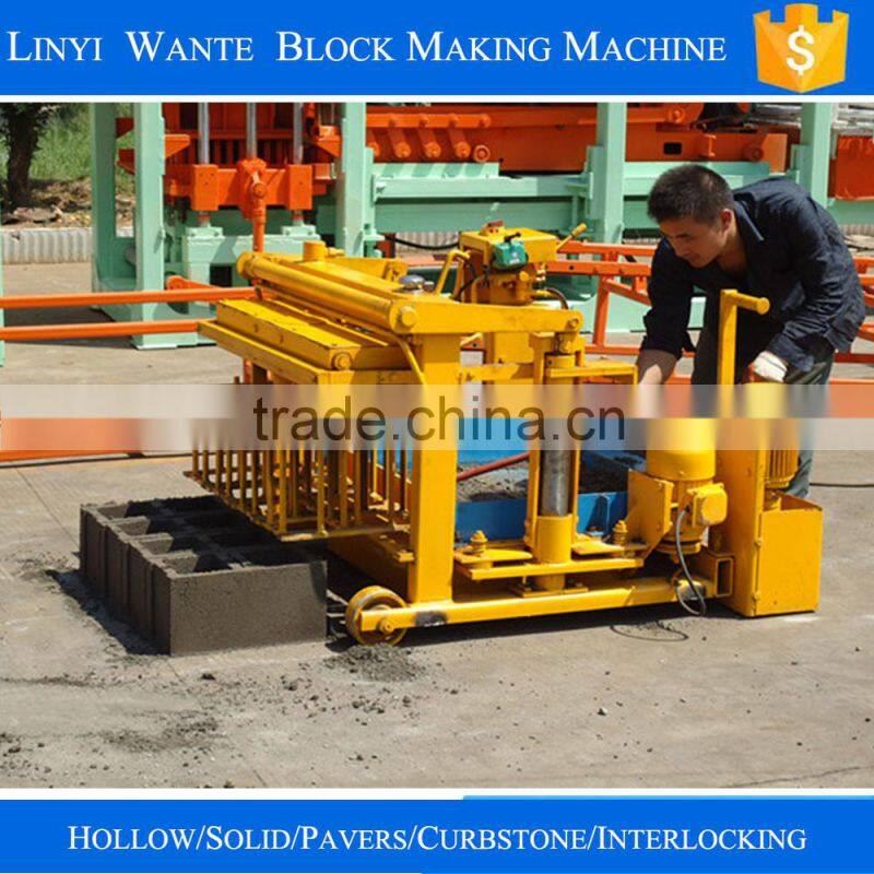 QT40-3 Egg laying brick machinery for small business