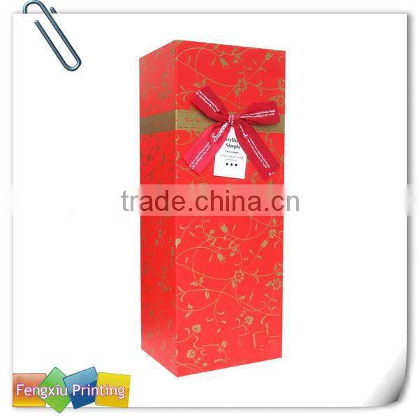 Paper Box of Wine for Single Bottle