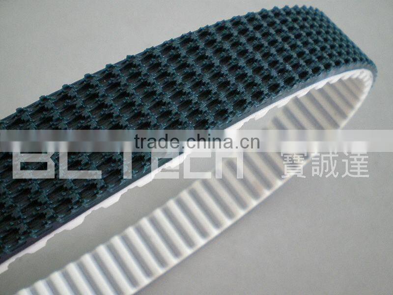 PU timing belt with different grip - PVC/Rubber