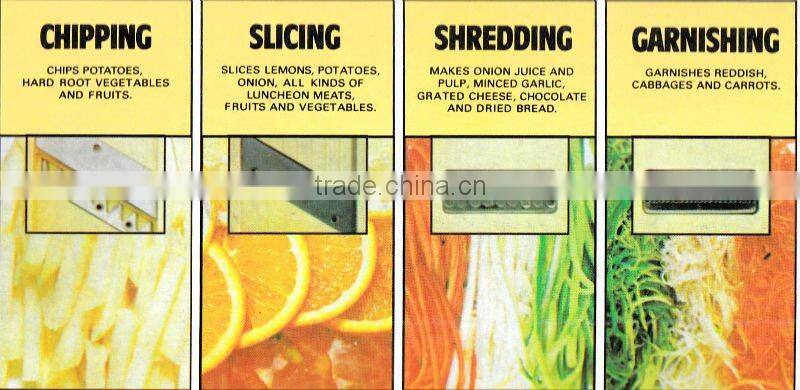 2015 PLASTIC MULTI WONDER/VEGETABLE GRATER