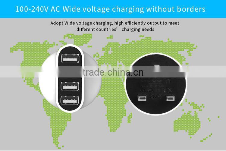 High power charger AC 5V 2A portable USB wall charger for ipad charger(T4)